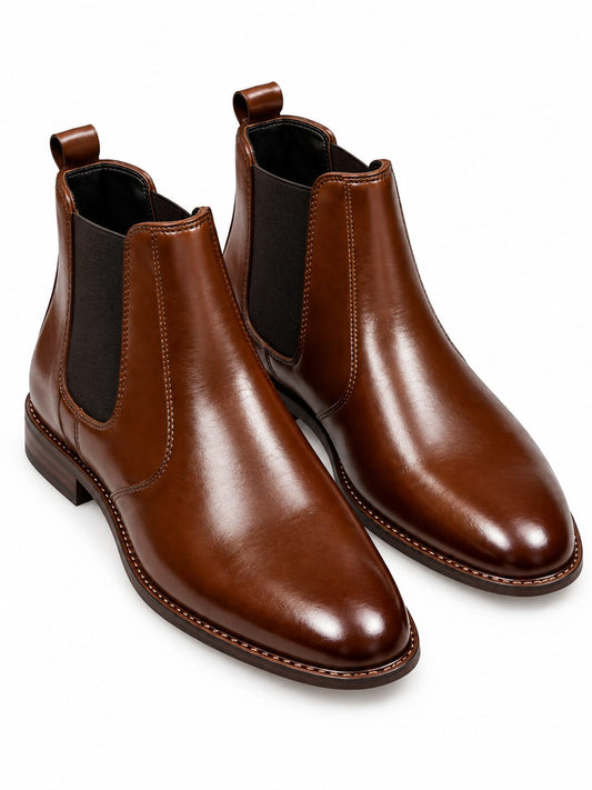 ROYAL CHELSEA BOOTS (BROWN)